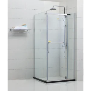 Phòng Tắm Kính Fendi FIG-1X3 Góc Vuông Inox Bóng 1.9 Mét